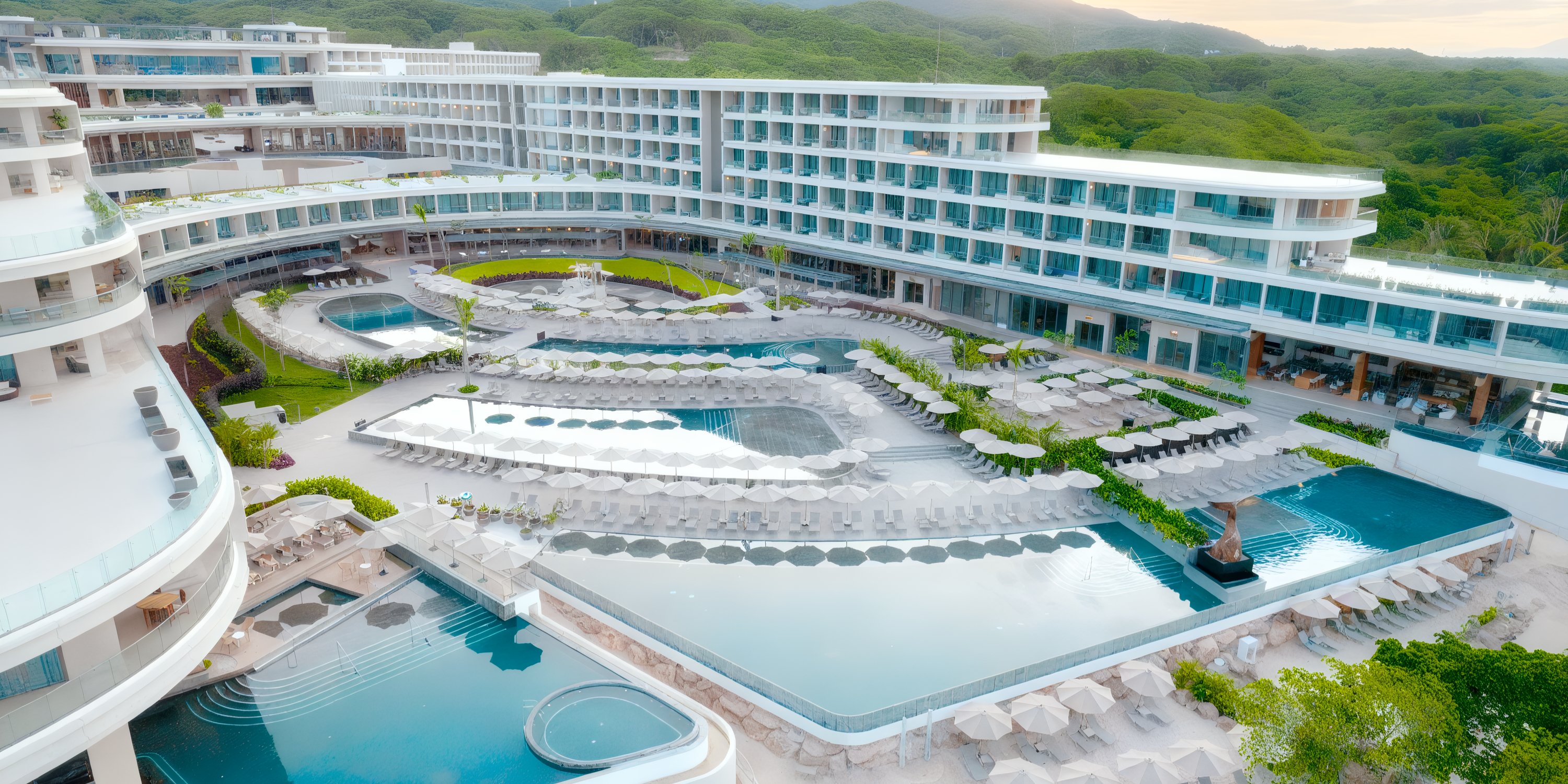 Secrets Bahia Mita Aerial Pools